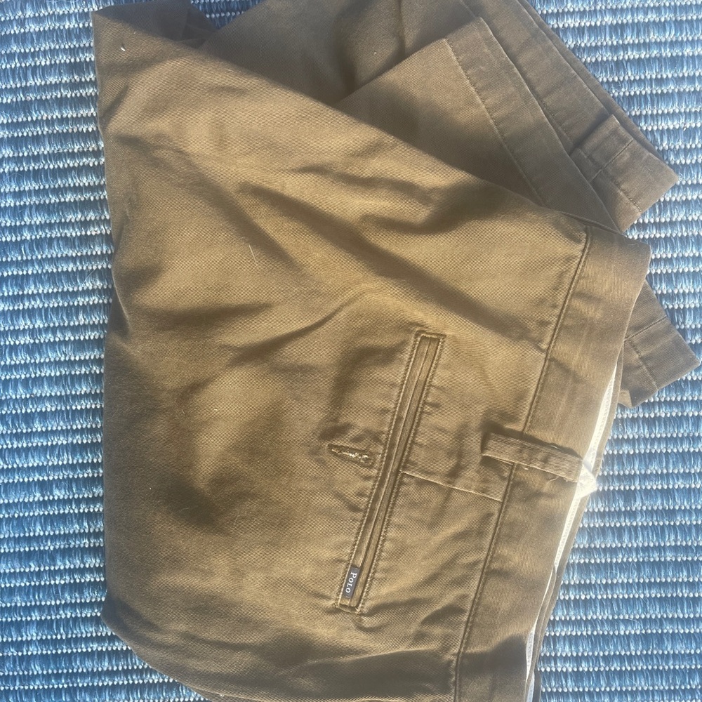 Polo casual pants tan/brown in color excellent condition worn a few times.